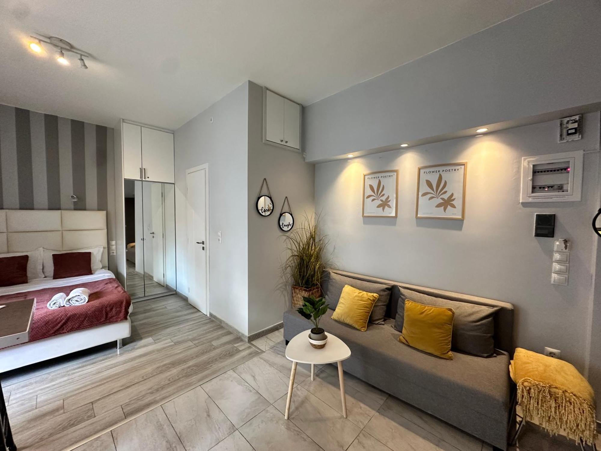 Walk To Markets From A Cozy Studio By Cielo Homes Athens Exterior photo